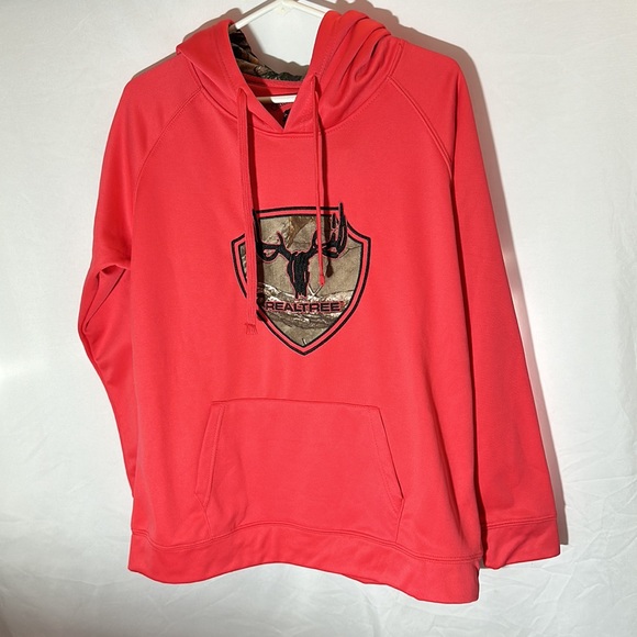 Cottonwood Canyon womens large pink camouflage Realtree sweatshirt new with tags - Picture 5 of 6